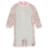 Combinaison body maillot de bain anti uv Liberty girl protection solaire UPF50+ pour bébé et enfant