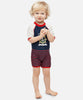 Combinaison body maillot de bain anti uv Mini yacht club bébé et enfant garçon avec protection solaire UPF 50+ style marin