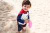 Ensemble T Shirt & Short de Bain - Super Hero