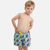 Short maillot de bain anti uv pour bébé et enfant garçon avec motifs flamants roses, offre une protection solaire UPF50+