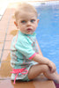 Ensemble T Shirt & Culotte de Bain - Jardin Secret